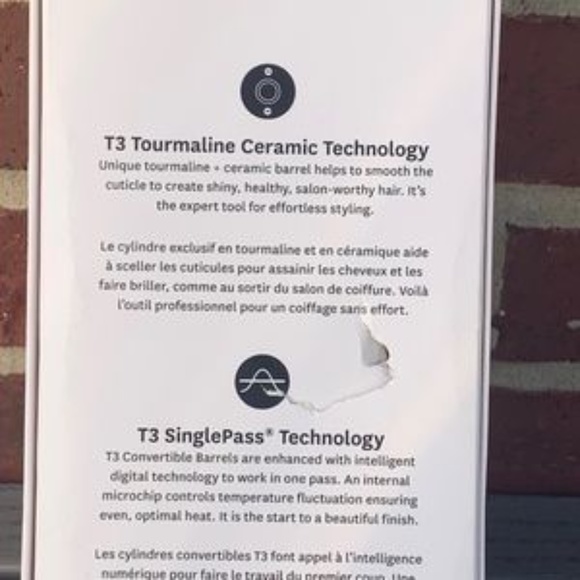 COPY - New T3 Voluminous Curls 1..0” Curling Barrel - Picture 8 of 9